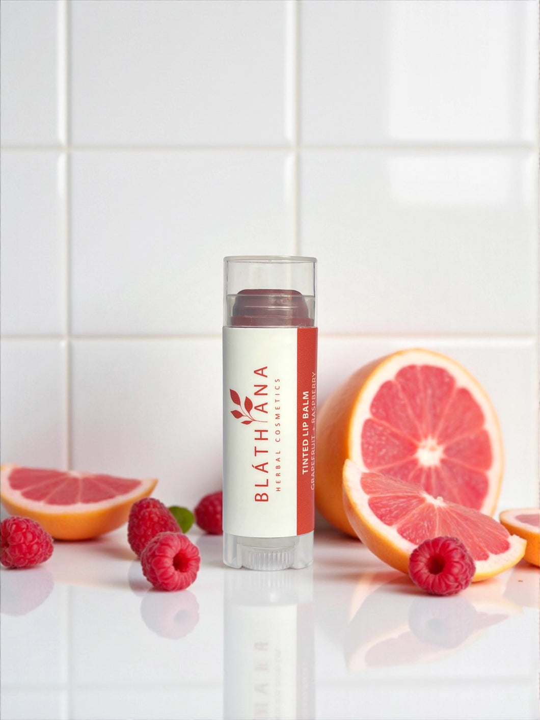 TINTED LIP BALM - GRAPEFRUIT + RASPBERRY