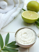 Load image into Gallery viewer, PALMAROSA + LIME DEODORANT BALM
