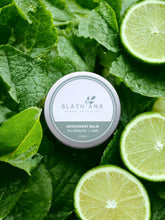 Load image into Gallery viewer, PALMAROSA + LIME DEODORANT BALM
