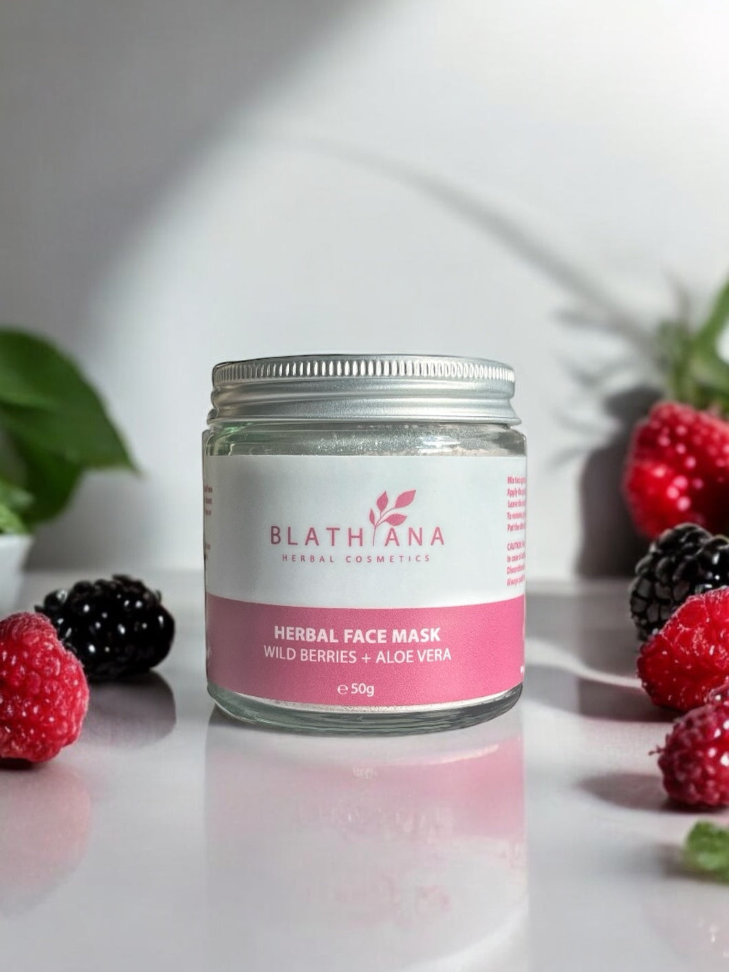 HERBAL FACE MASK - WILD BERRIES + ALOE VERA