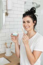 Load image into Gallery viewer, MINT + LEMON TOOTH POWDER
