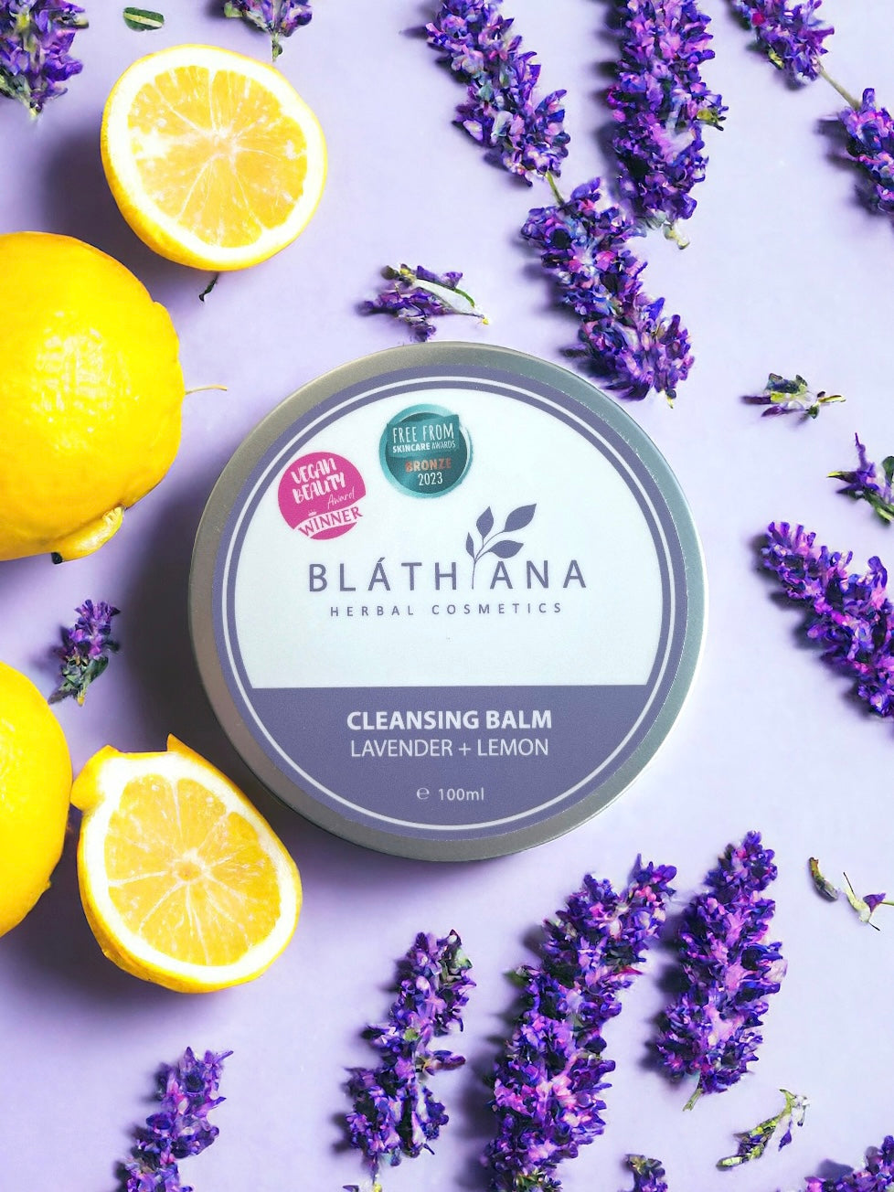 LAVENDER + LEMON CLEANSING BALM