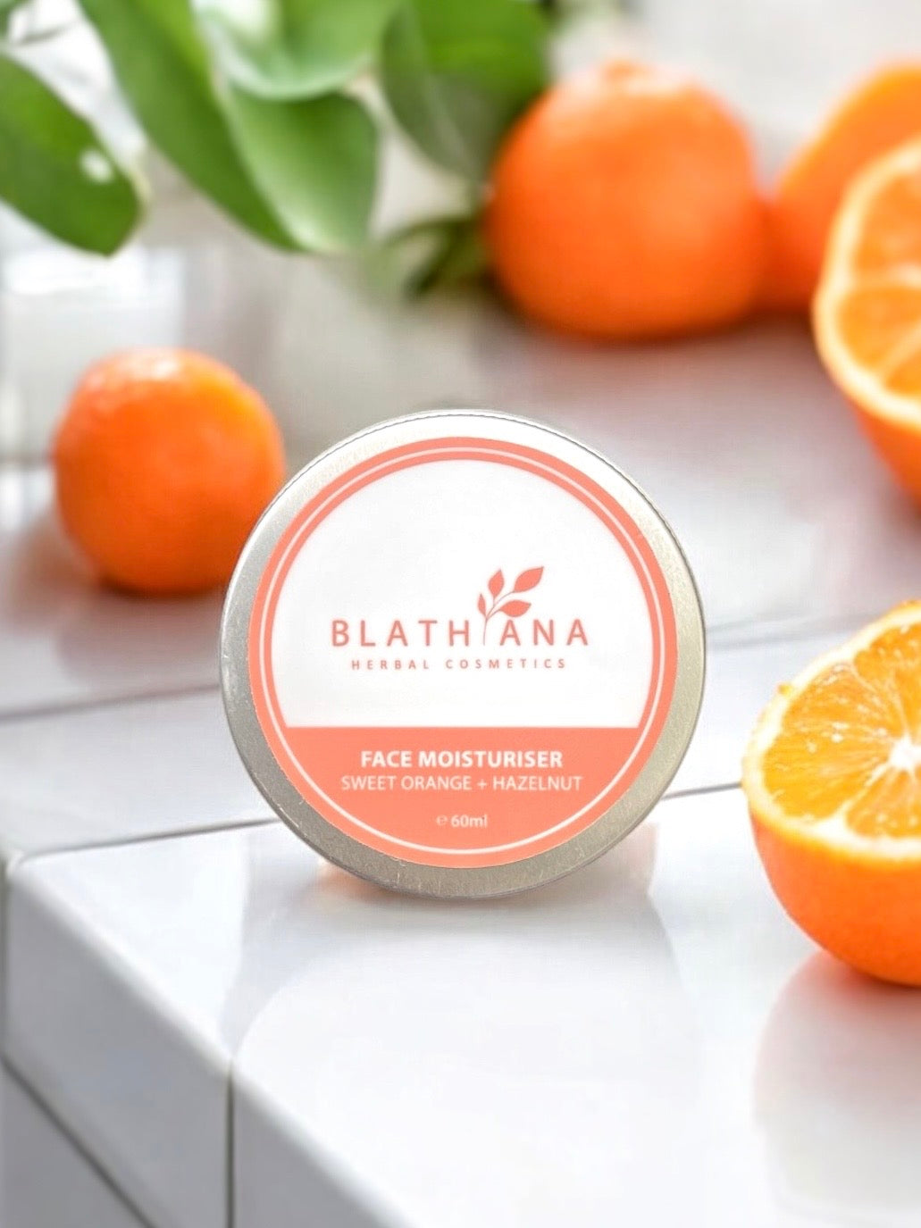 SWEET ORANGE + HAZELNUT FACE MOISTURISER