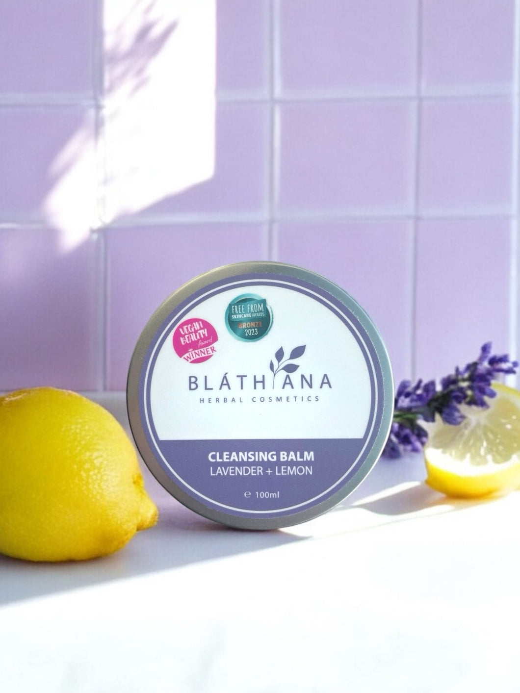 LAVENDER + LEMON CLEANSING BALM