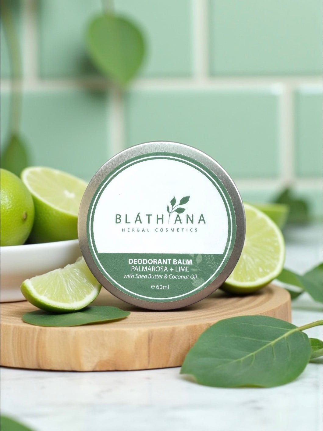 PALMAROSA + LIME DEODORANT BALM