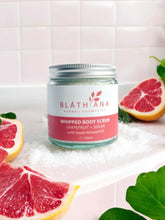 Load image into Gallery viewer, WHIPPED BODY SCRUB - GRAPEFRUIT + SUGAR
