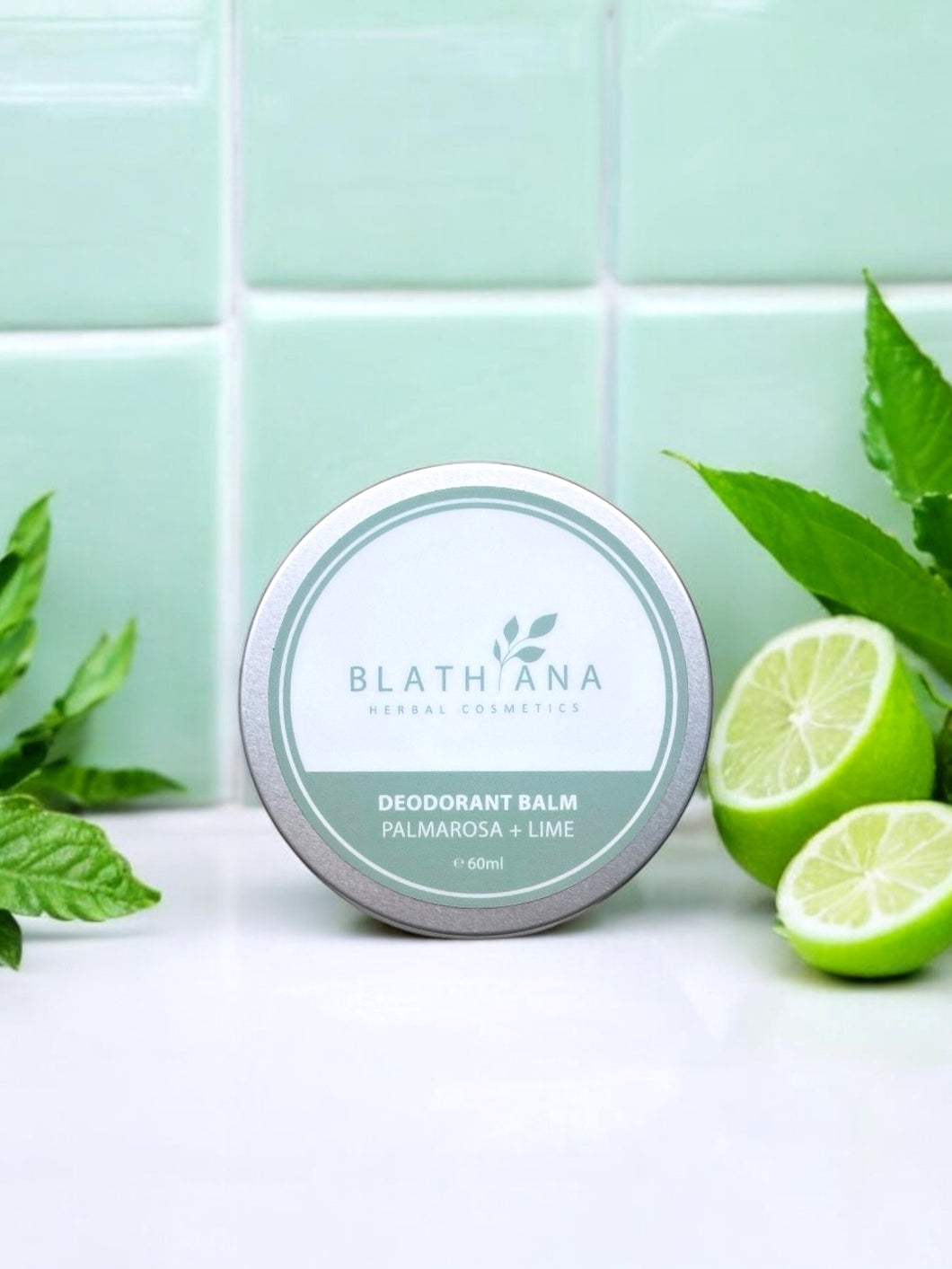 PALMAROSA + LIME DEODORANT BALM