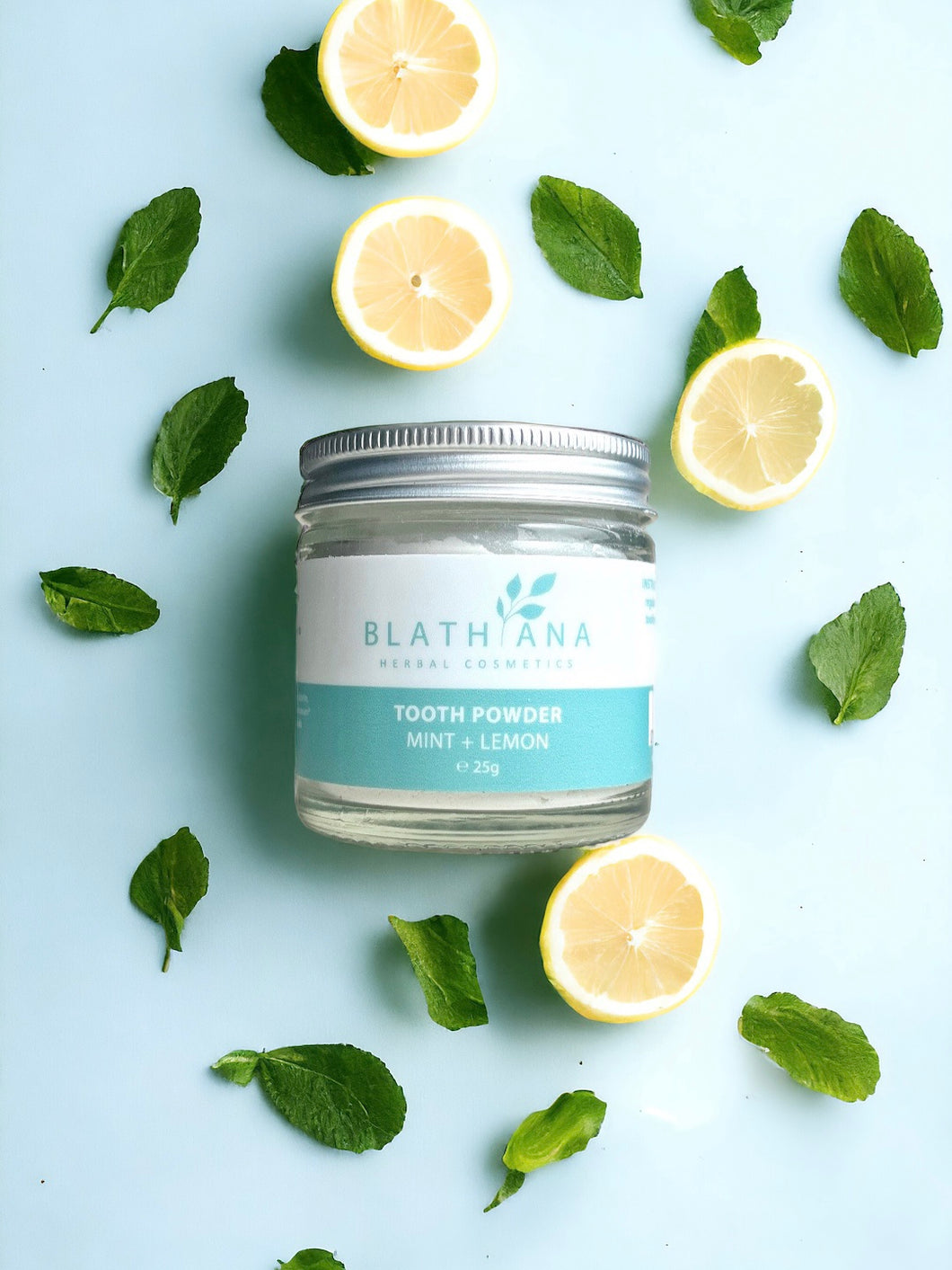 MINT + LEMON TOOTH POWDER