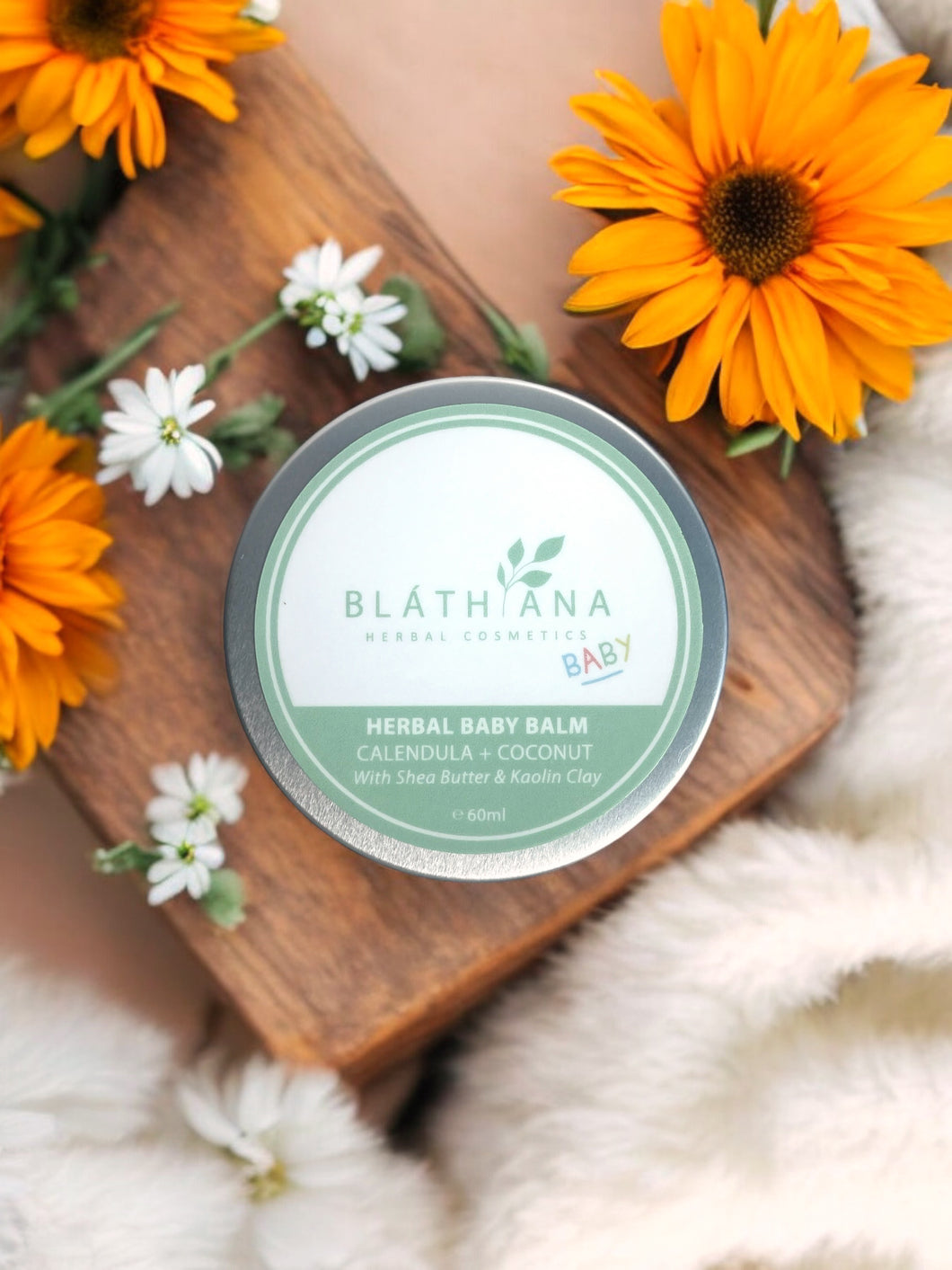 HERBAL BABY BALM - CALENDULA + COCONUT