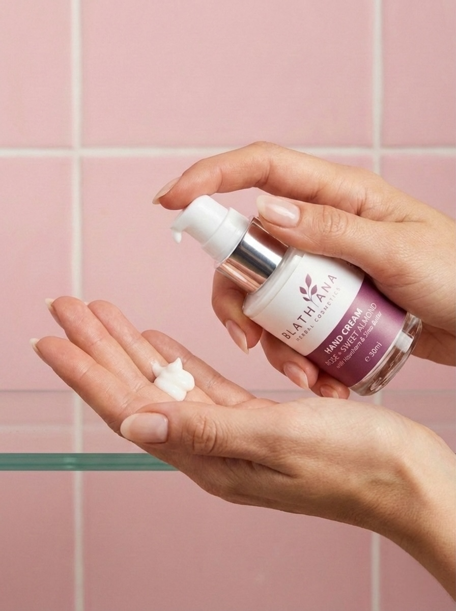 ROSE + SWEET ALMOND HAND CREAM